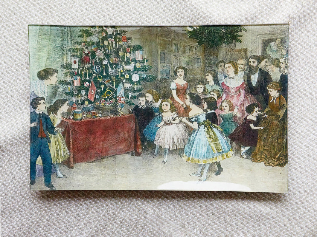 “The Christmas Tree Unveiling” Tray